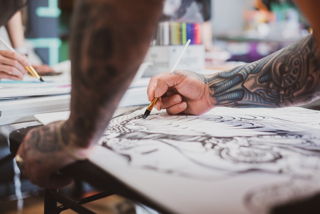 how to become a millionier illustration - Local tattoo artists volunteer their time and gather at a local tattoo parlor to create artwork to be auctioned off in support of the Indianapolis Children’s Bureau.