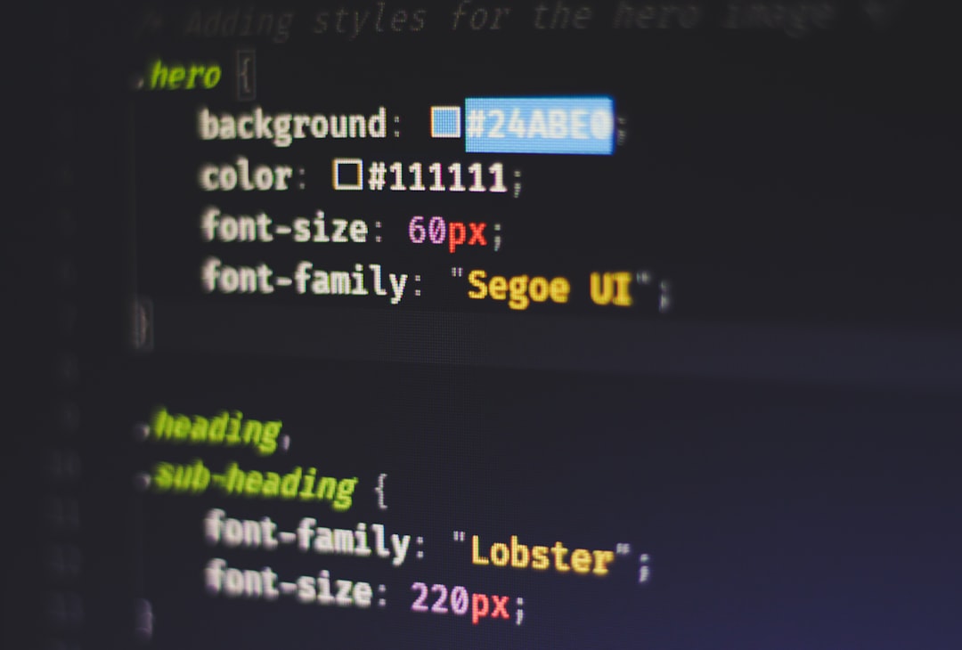 how to fix bugs inside code concept - Code example of CSS