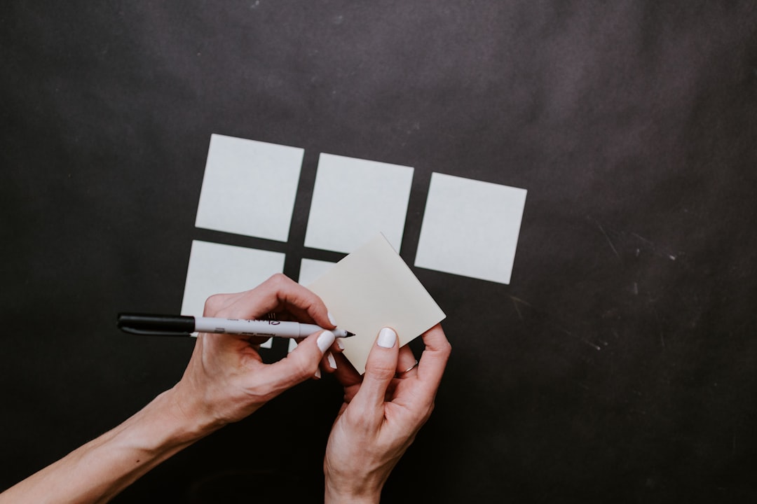 test content cleaner fix concept - person holding white printer paper