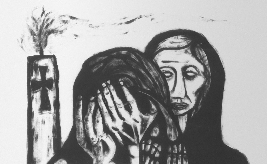 write about fake people and sins illustration - 