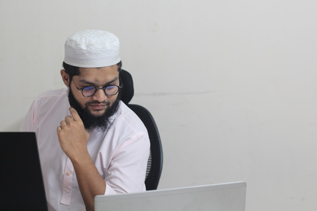 write an artical on sheikh saab concept - Website designer is working on monitor in bangladesh