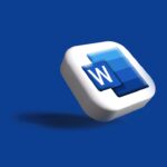 hiw to ake auto content formater for wordpress - MS Word icon in 3D. My 3D work may be seen in the section titled "3D Render."