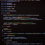how to fix bugs inside code - a computer screen with a bunch of lines on it