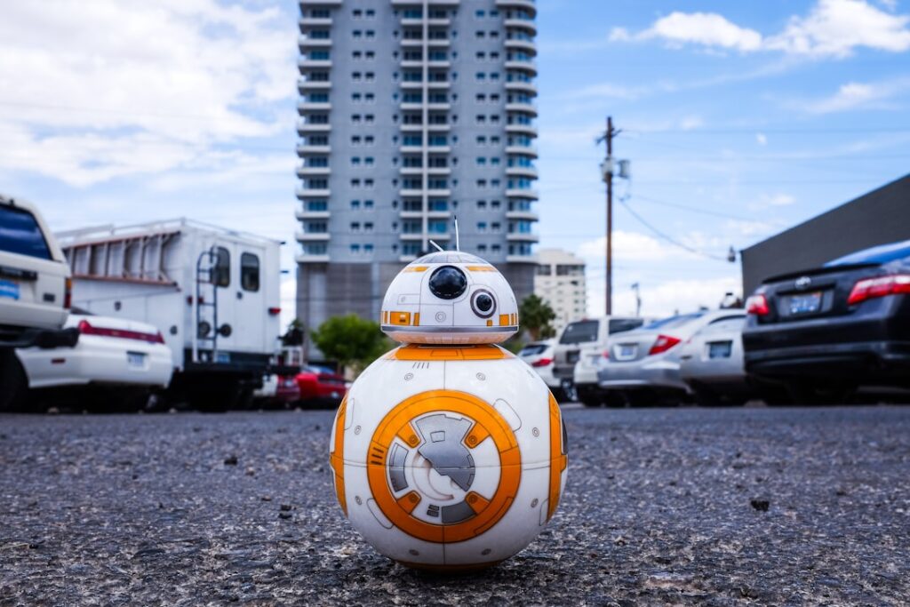 social media automation - Star Wars BB-8