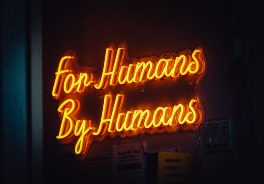 test humanization workflow - a store front at night