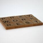 test keyword - scrabble, scrabble pieces, lettering, letters, wood, scrabble tiles, white background, words, quote, letters, type, typography, design, layout, focus, bokeh, blur, photography, images, image, pray, work, rest, pray work rest, life balance, spiritual growth, life journey, balance, work life balance, rhythm, life rhythm,