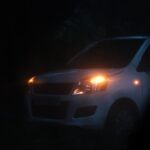what is a light mcqueen car - Wagon R relflection shot with headlight On